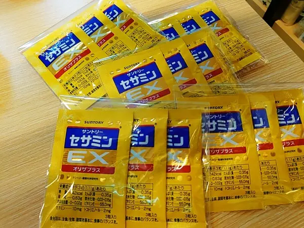 日本 SUNTORY 三得利芝麻明EX 15日體驗裝 (3粒x15包)