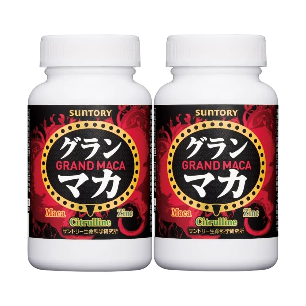 日本 SUNTORY 御瑪卡 Grand MACA 精胺酸+鋅 120粒 30日份x2