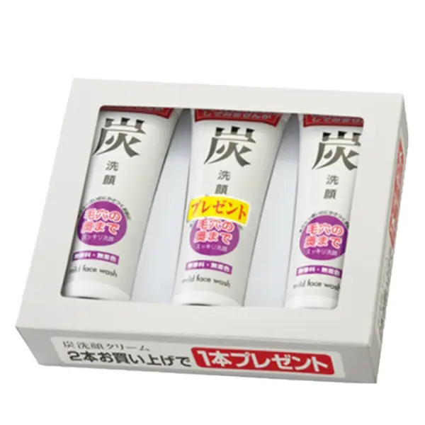 旅美人 木炭潔面泡沫 120g x 3