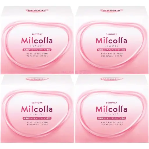 日本 SUNTORY 三得利 Milcolla 蜜露珂娜 30包x4盒