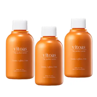 日本 SUNTORY 三得利 vitoas 蜜得絲 多效極妍鎖濕菁華 120ml 補充裝x3樽