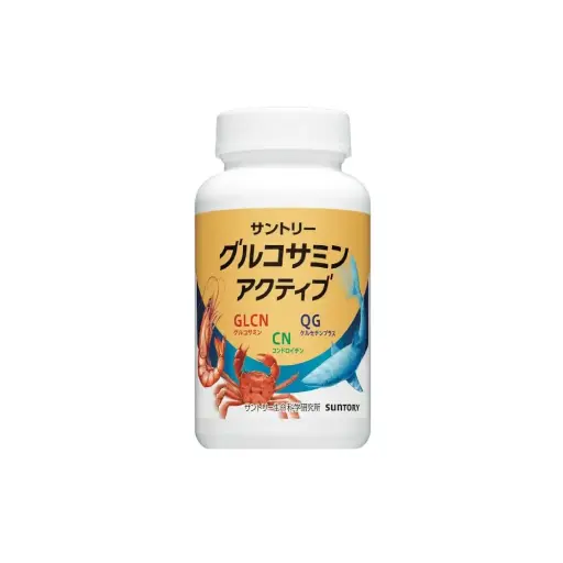 日本 SUNTORY 三得利 固力伸 葡萄糖胺+鯊魚軟骨 180粒 30日份