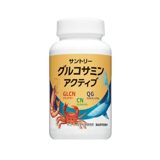 日本 SUNTORY 三得利 固力伸 葡萄糖胺+鯊魚軟骨 360粒 60日份